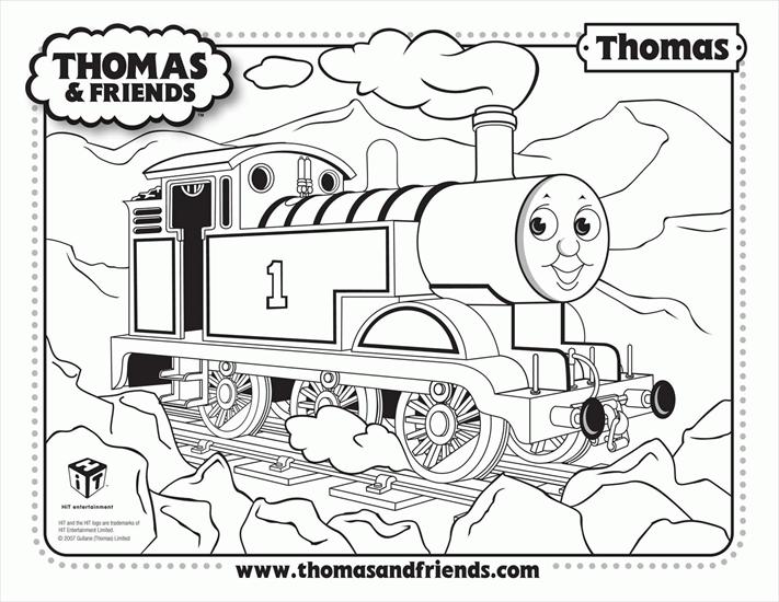 Tomek i przyjaciele - Tomaek i przyjaciele - kolorowanka 31.GIF
