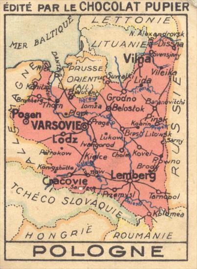 Mapy Polski z różnych okresów - Pre-WWII_Pologne_Pupier.jpg