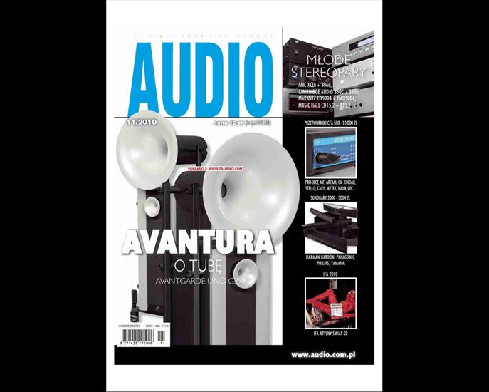Czasopisma Audio HI-FI i Muzyka itp - Audio 2010.11.jpg