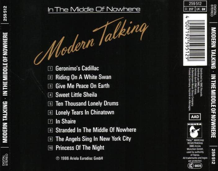 Modern Talking album 4 - BACK.jpg