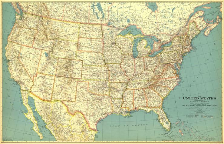 Ameryka - USA - The United States 1933.jpg